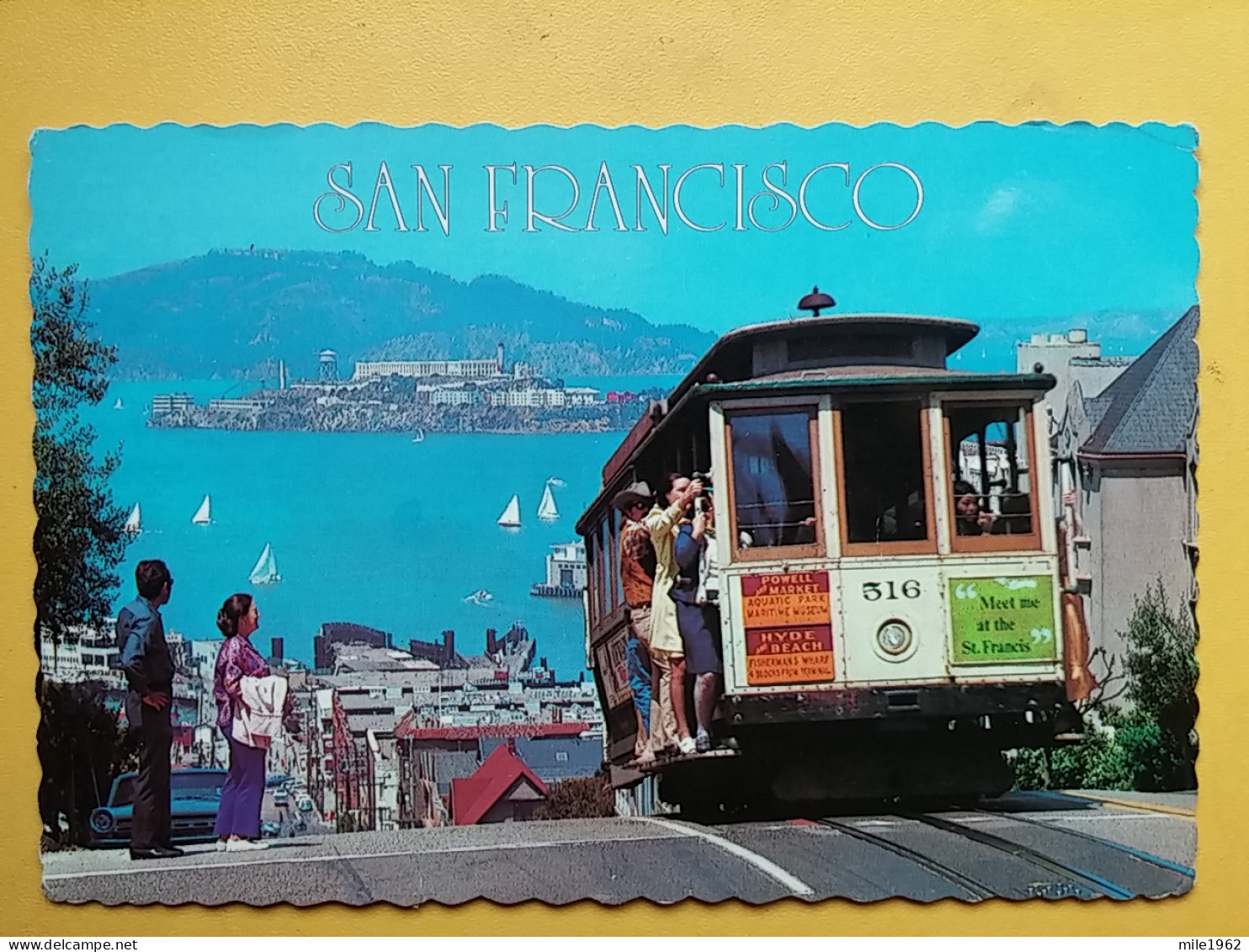 Kov 558-1 - SAN FRANCISCO, CALIFORNIA, STREET CABLE CAR - San Francisco