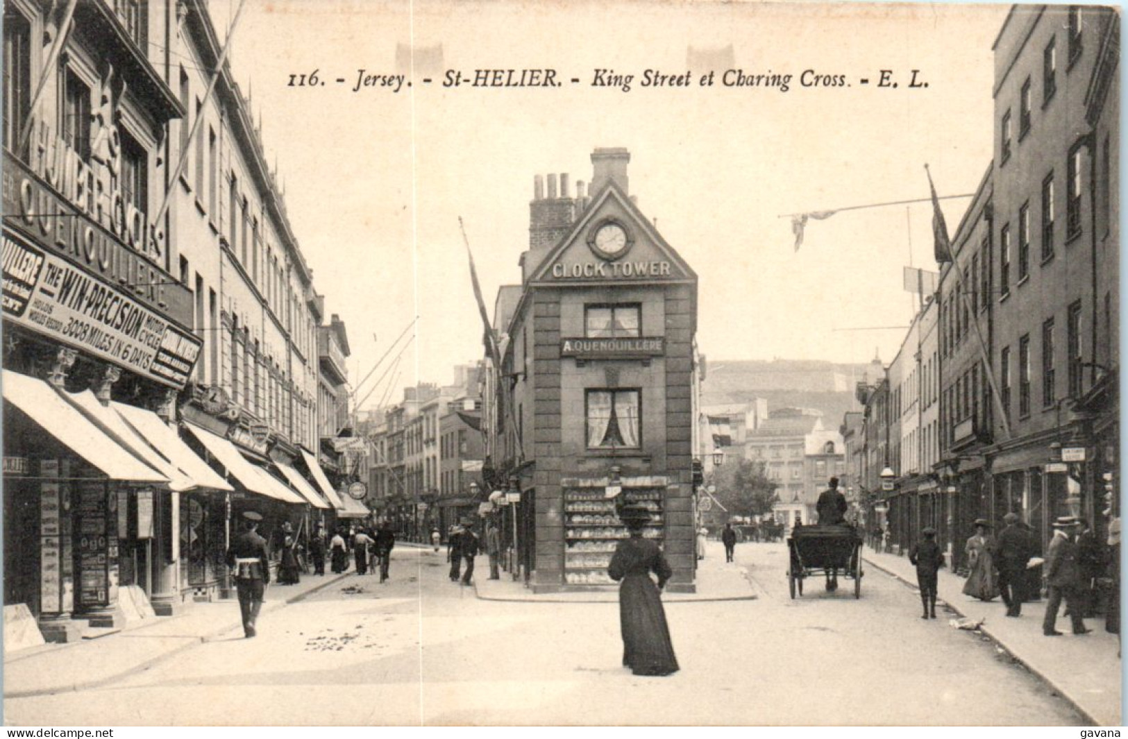 JERSEY - SAINT-HELIER - King Street Et Charing Cross - St. Helier