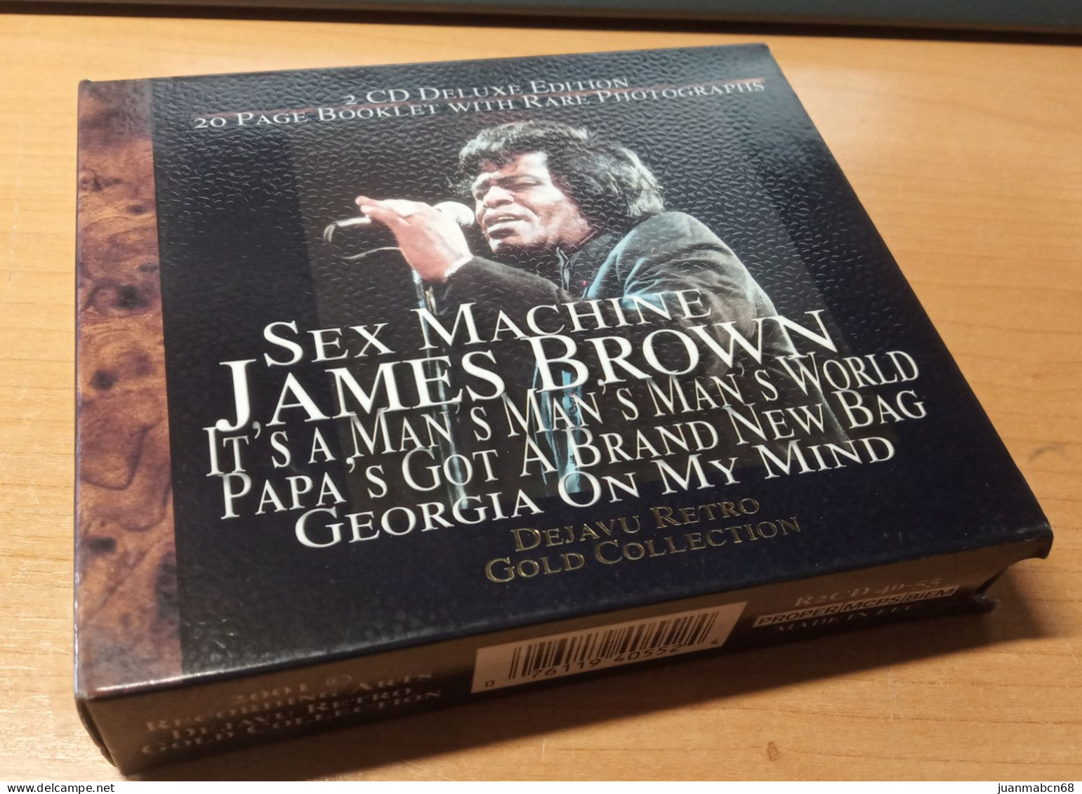 James Brown - ”Sex Machine” - Doble Cd Deluxe Edition + Libreto - Soul - R&B