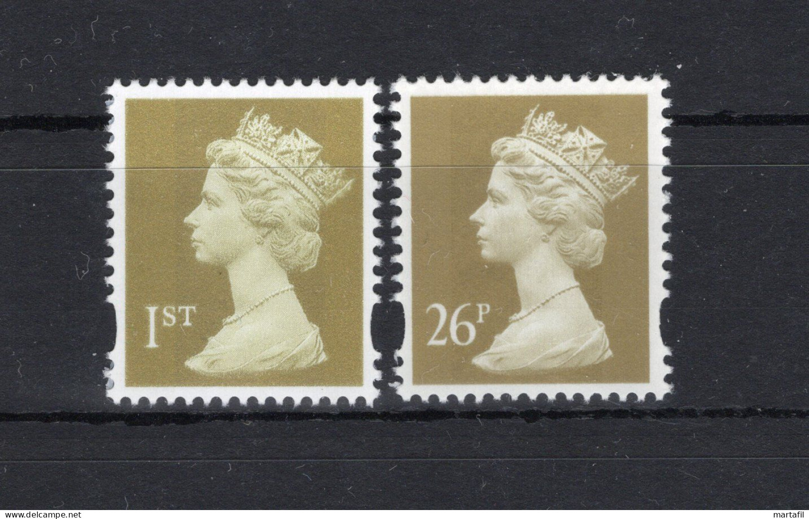 1997 GRAN BRETAGNA SET MNH ** 1946/1947 Elisabetta II, Ordinaria - Unused Stamps