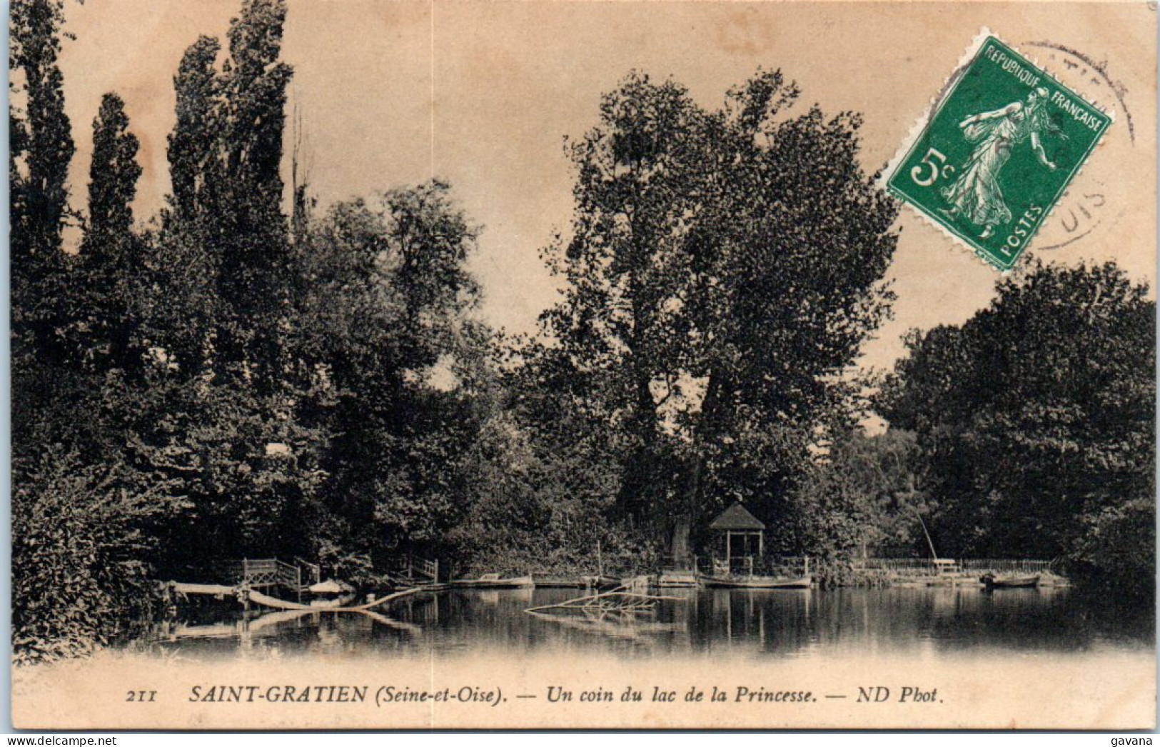 95 SAINT-GRATIEN - Un Coin Du Lac De La Princesse  - Saint Gratien