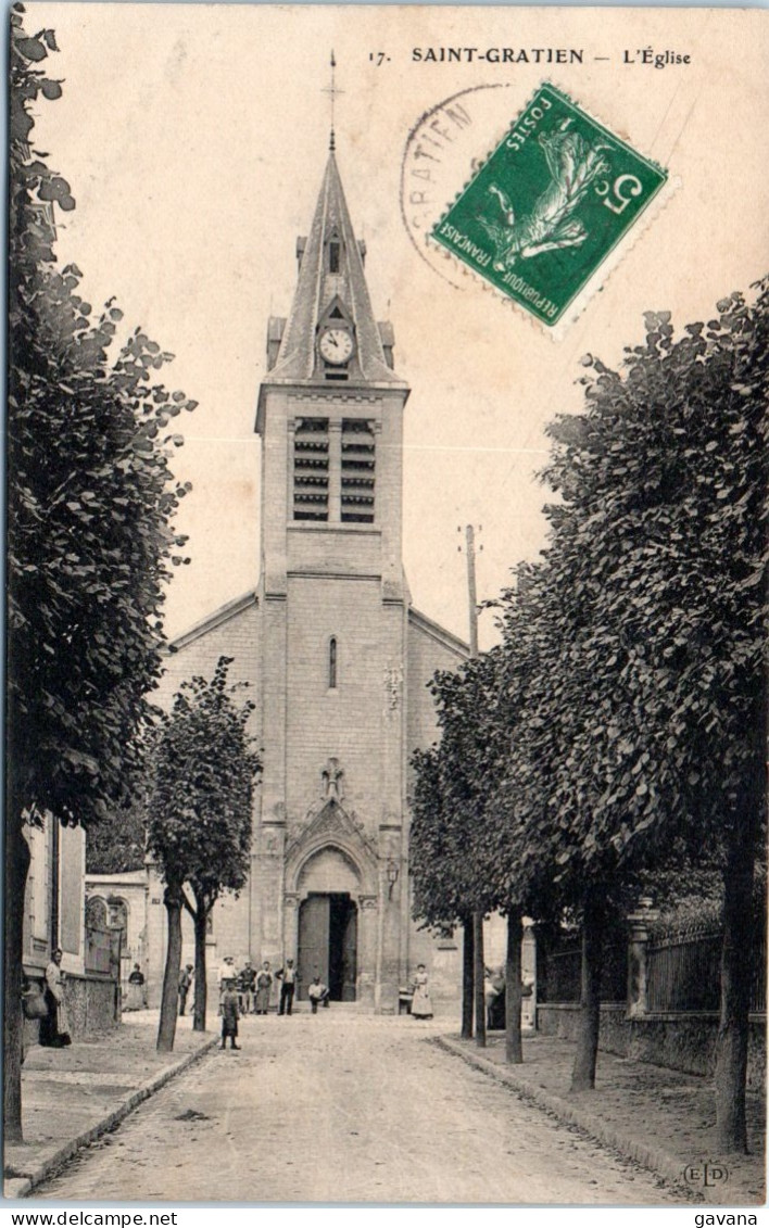 95 SAINT-GRATIEN - L'église  - Saint Gratien