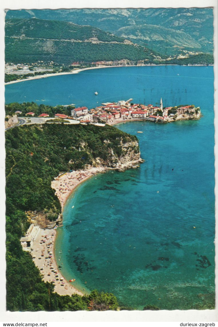 Budva Old Postcard Posted 1976 PT240401 - Montenegro
