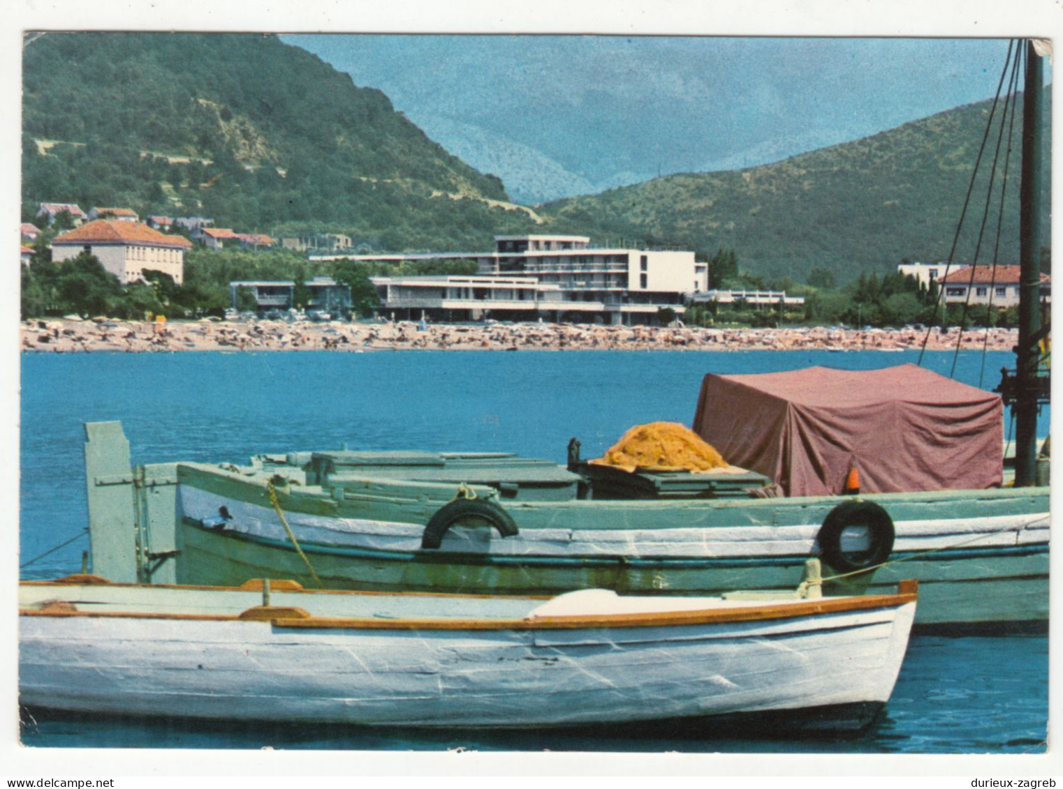 Petrovac Na Moru Old Postcard Posted 1974 PT240401 - Montenegro