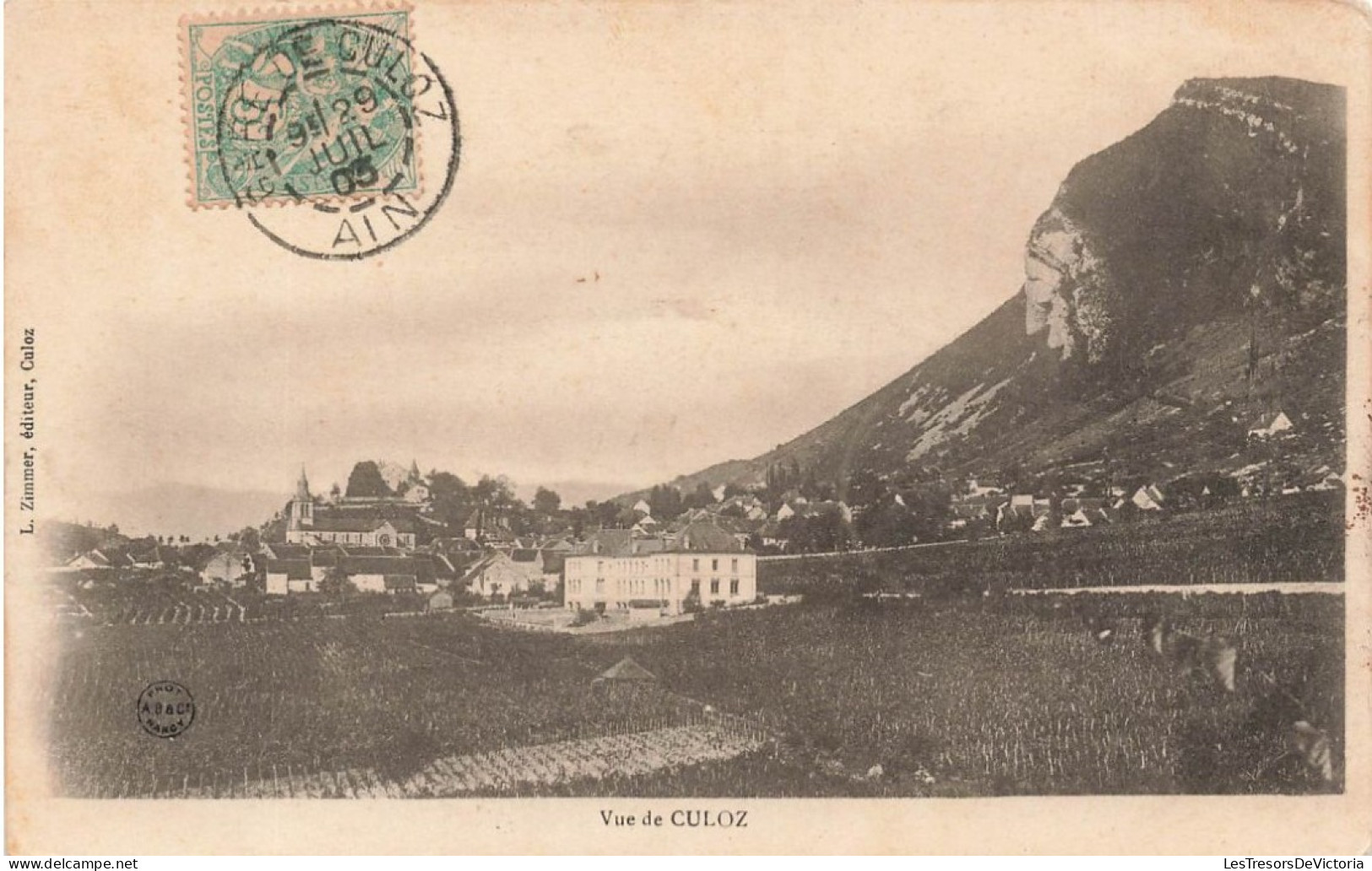 FRANCE - Vue De Culoz - Vue Sur Une Partie De La Ville - Vue D'ensemble - Maisons - Carte Postale Ancienne - Belley