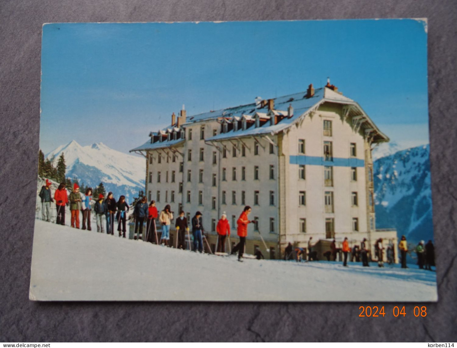 HOTEL   "   LES CHAMOIS   "    LEYSIN - Hotels & Restaurants