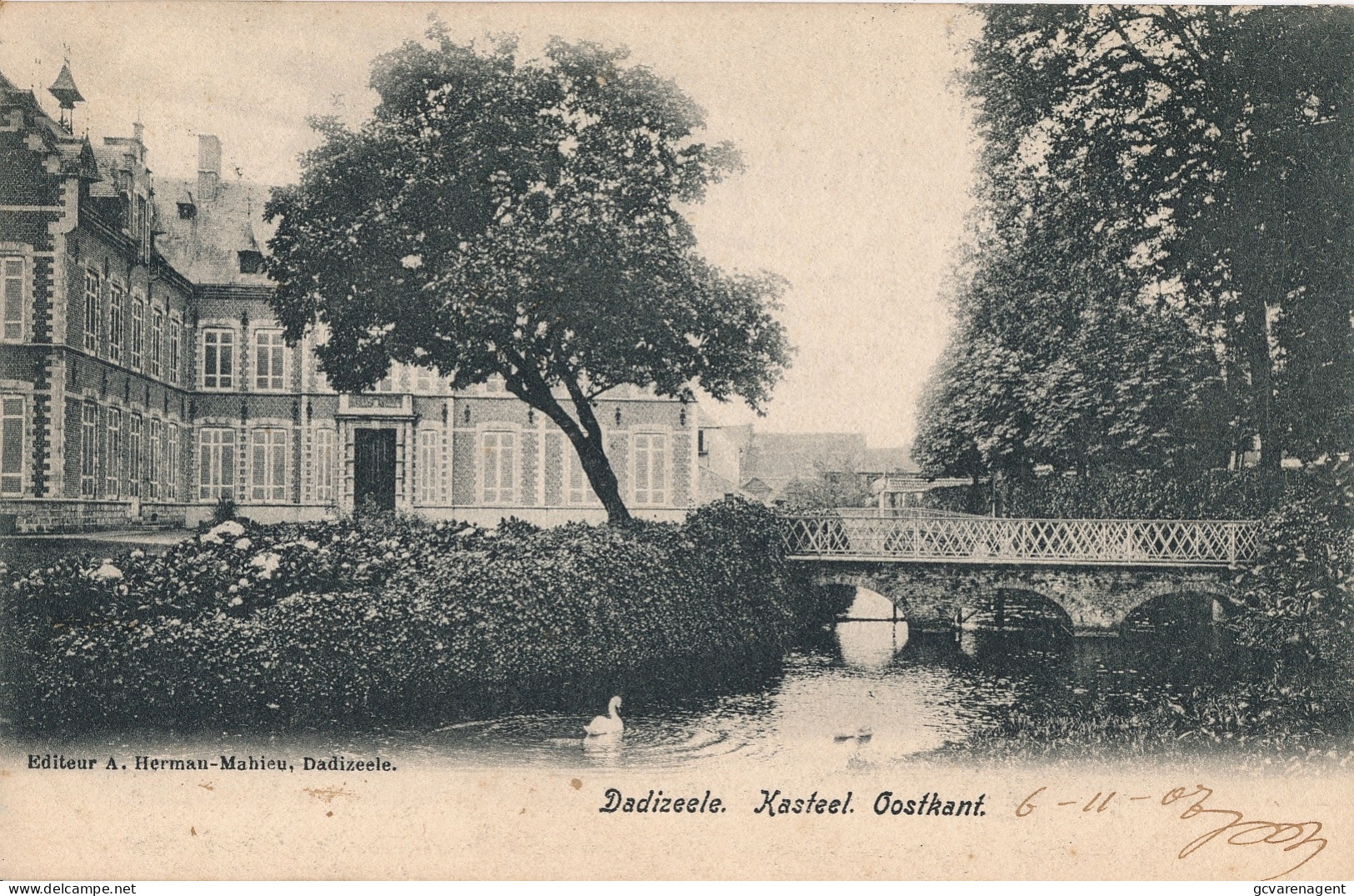 DADIZELE    KASTEEL  OOSTKANT            2 SCANS - Moorslede