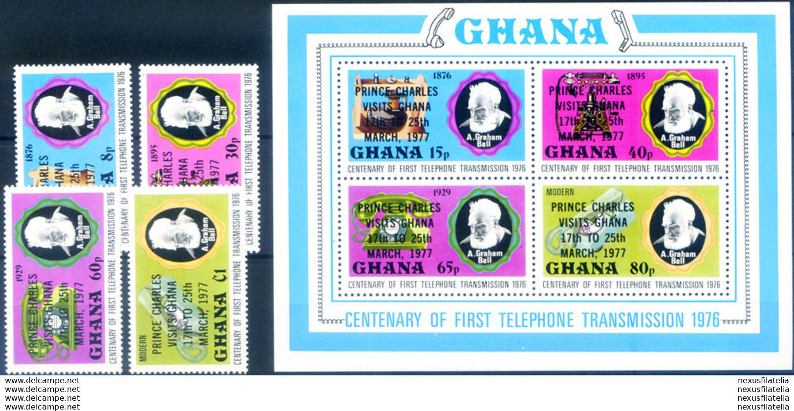 Famiglia Reale 1977. - Ghana (1957-...)