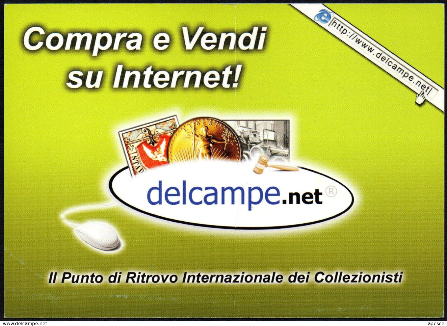 ITALIA 2009 - COMPRA E VENDI SU INTERNET - DELCAMPE.NET- STAMPS / COIN - I - Other & Unclassified