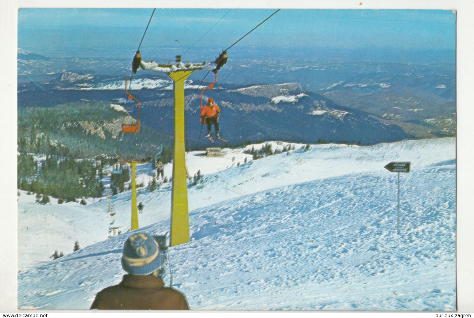 Jahorina Ski Lift Old Postcard Posted 1979 PT240401 - Bosnie-Herzegovine