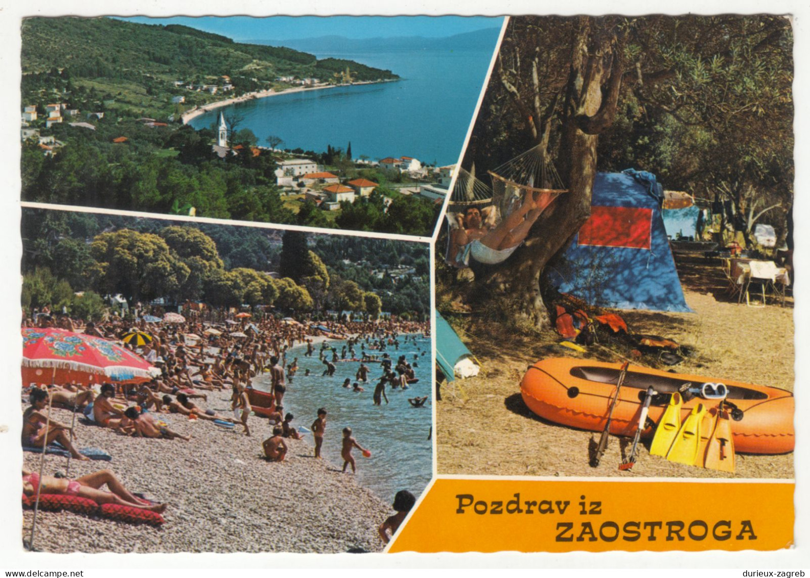 Zaostrog Old Postcard Posted 1975 PT240401 - Bosnia And Herzegovina