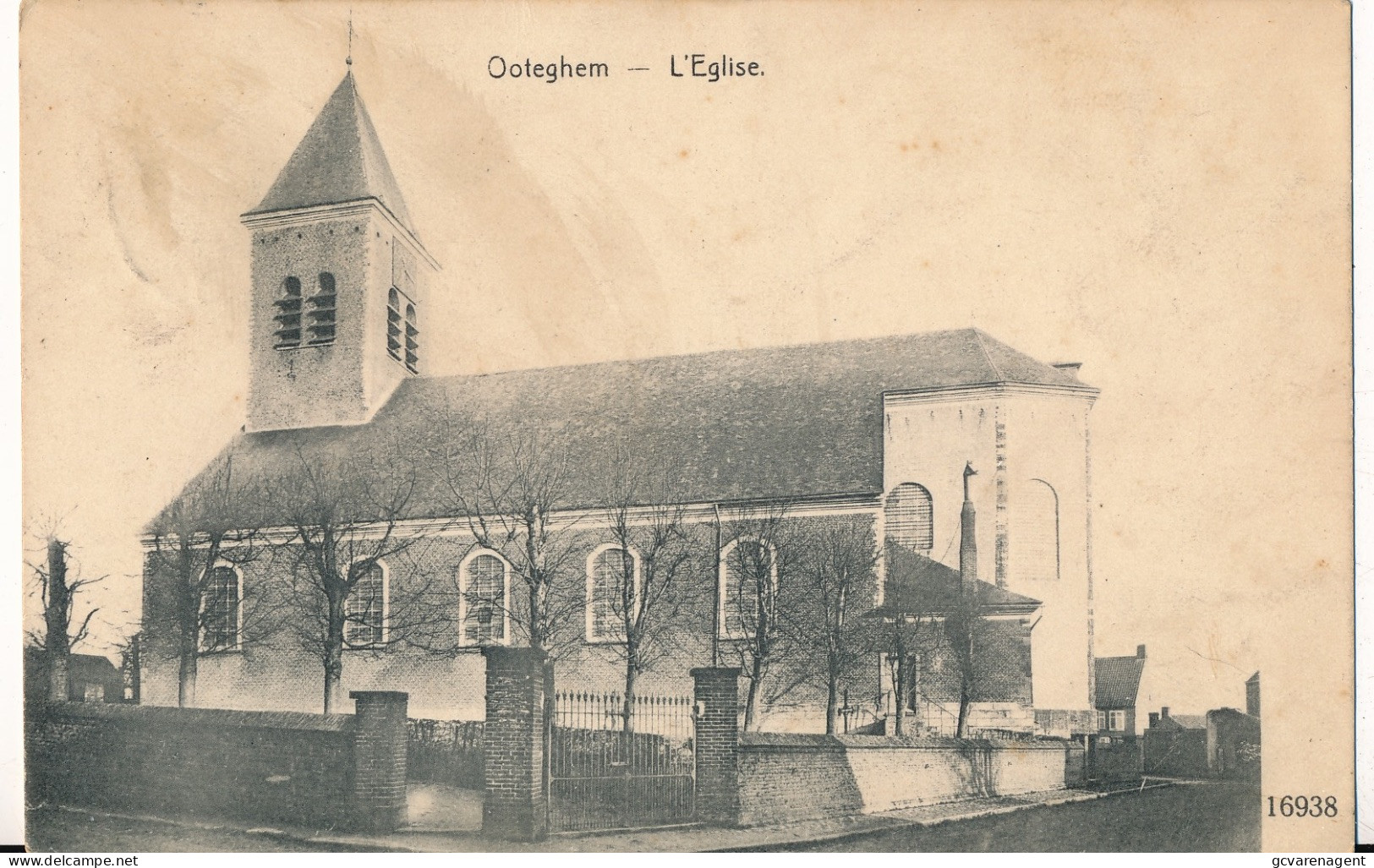 OOTEGEM  L'EGLISE          2 SCANS - Zwevegem