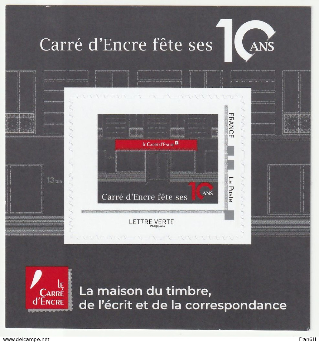 Mini Collector Carré D'Encre 10 Ans - Neuf - Autoadhesif - Autocollant - - Collectors