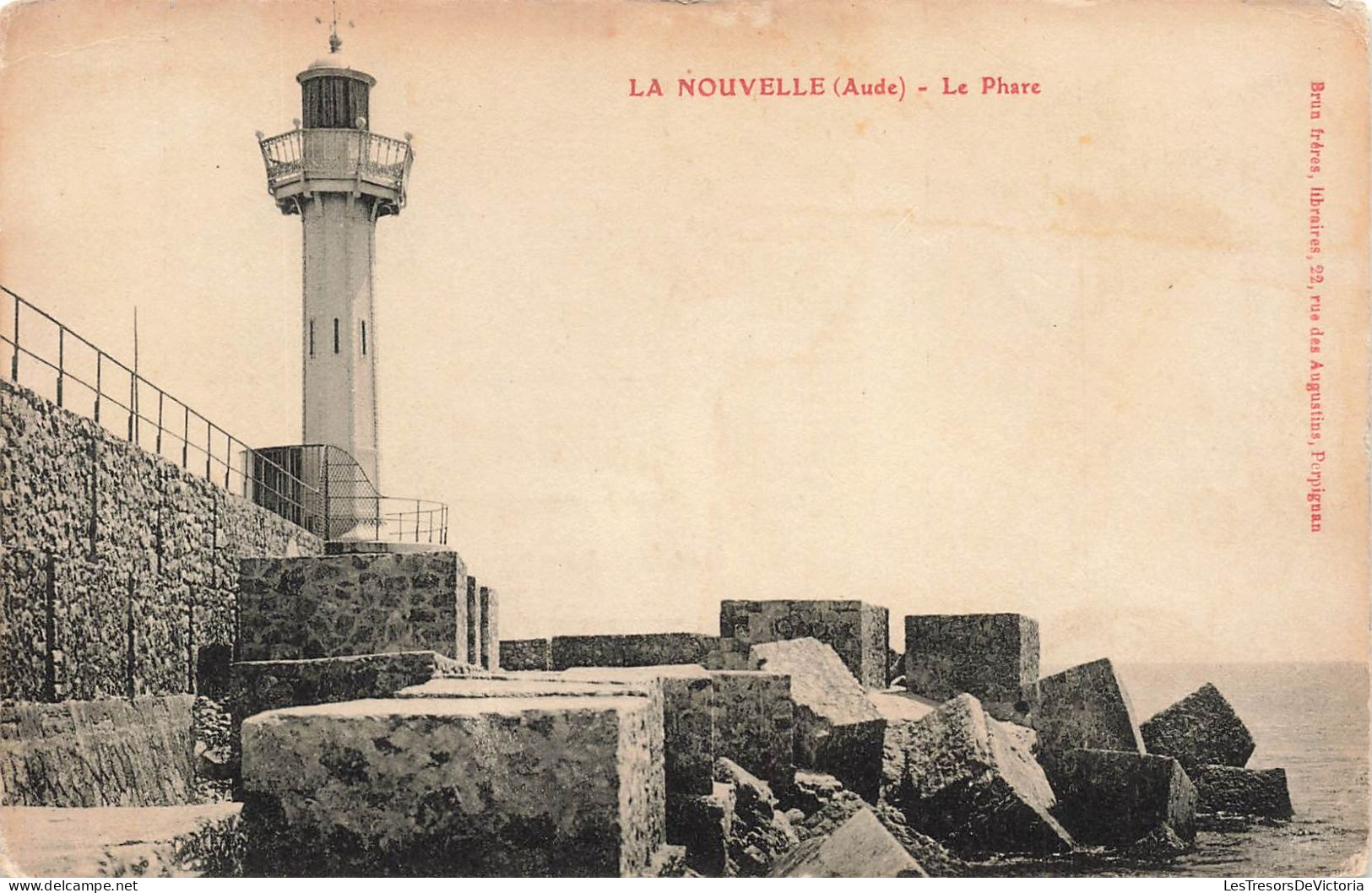 FRANCE - La Nouvelle (Aude) - Vue Sur Le Phare - Vue Générale - Vue Sur La Mer - Carte Postale Ancienne - Port La Nouvelle