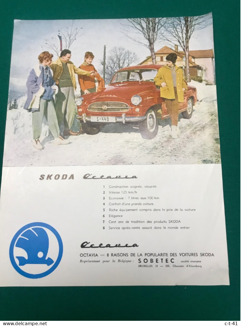 Anciennes Pages De Publicité Auto - Werbung