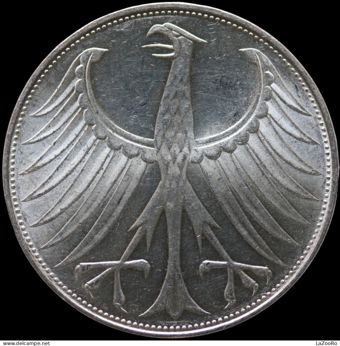 LaZooRo: Germany 5 Mark 1972 G UNC - Silver - 5 Marcos