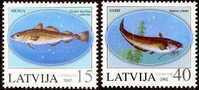 Latvia Lettonia Letland  - Fish 2002 MINT Mnh - Letonia