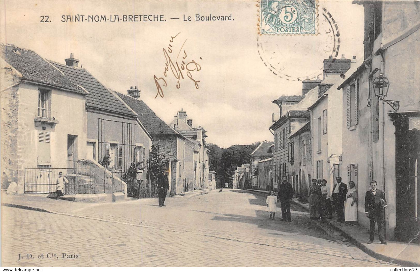 78-SAINT-NON-LA-BRETECHE- LE BOULEVARD - St. Nom La Breteche