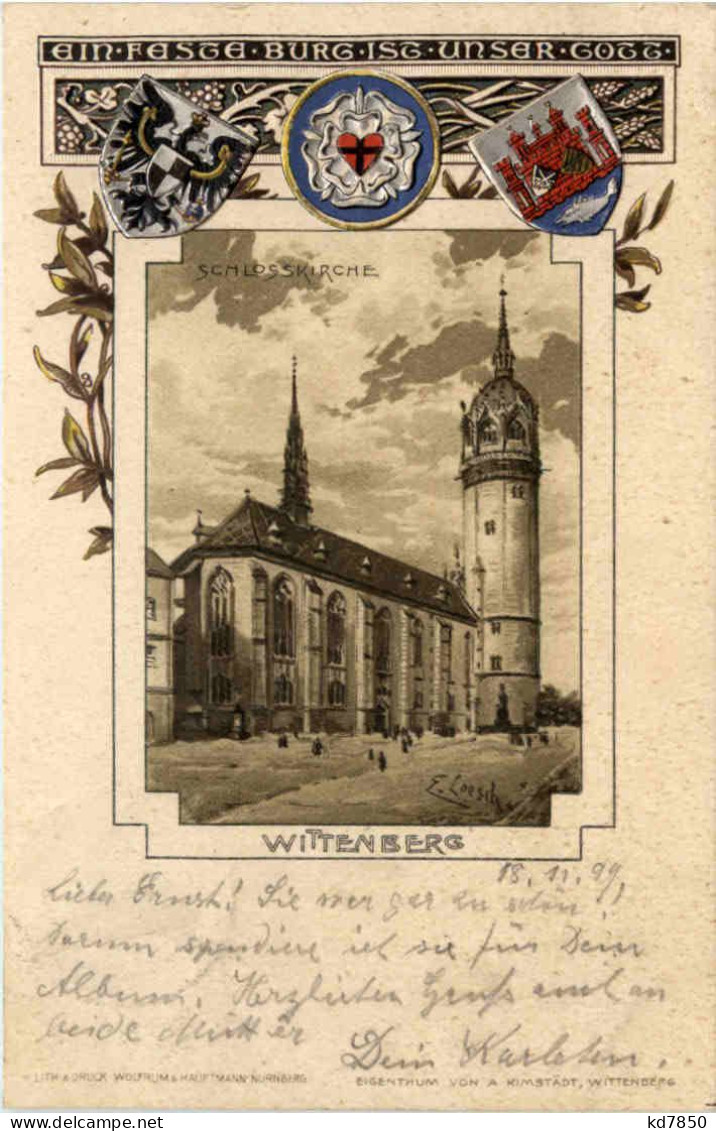 Wittenberg - Schlosskirche - Wittenberg