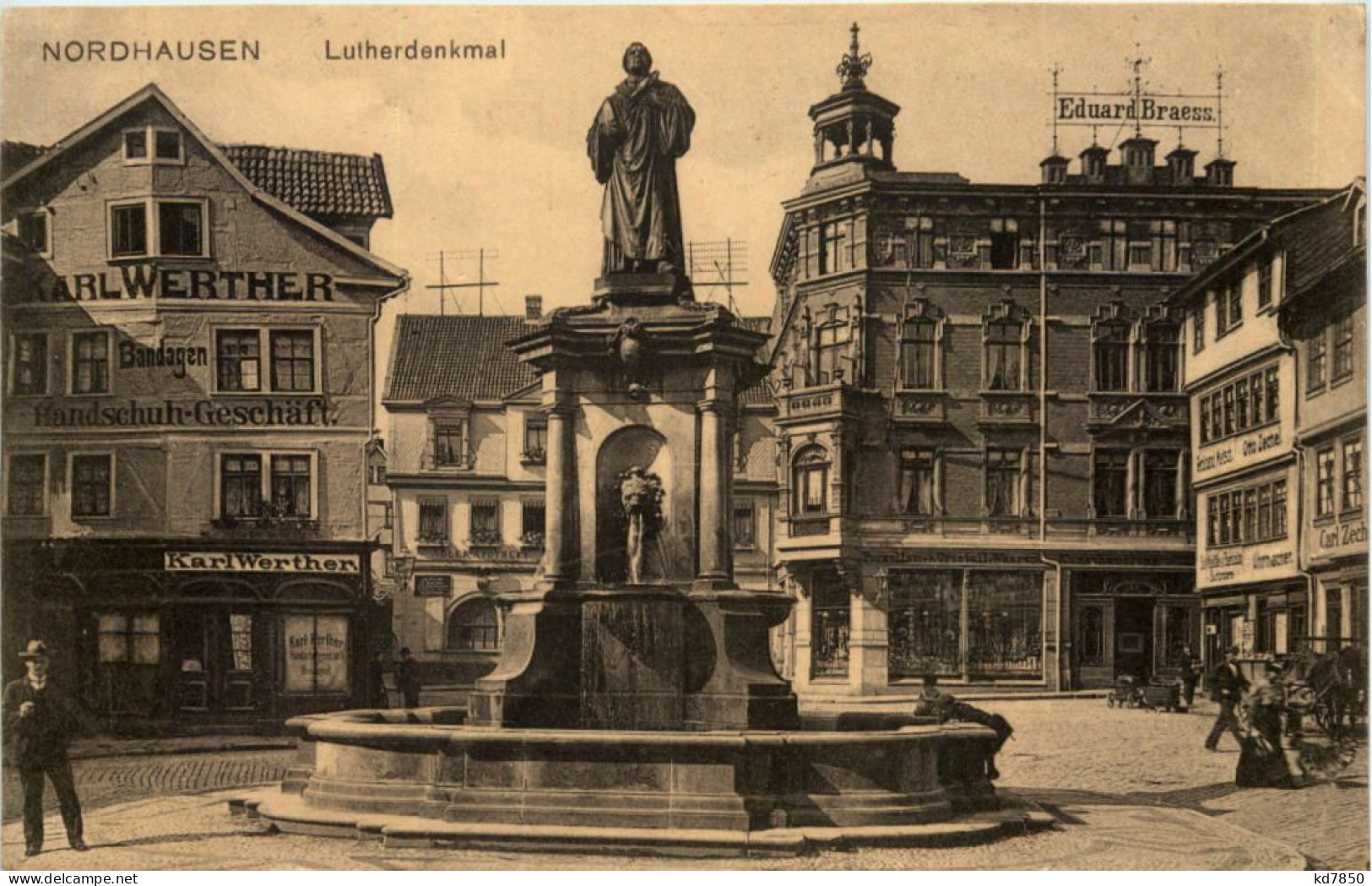 Nordhausen - Lutherdenkmal - Nordhausen