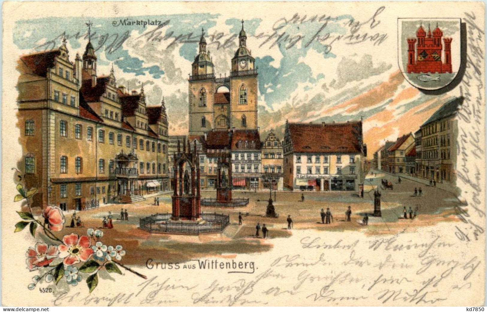 Gruss Aus Wittenberg - Litho - Wittenberg