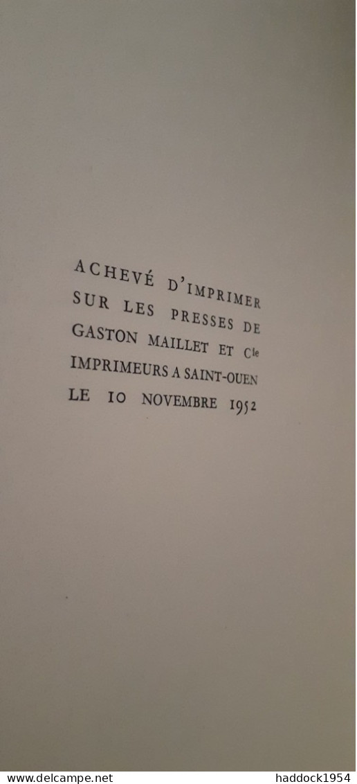 Les maisons closes ROMI aux dépens de l'auteur 1952