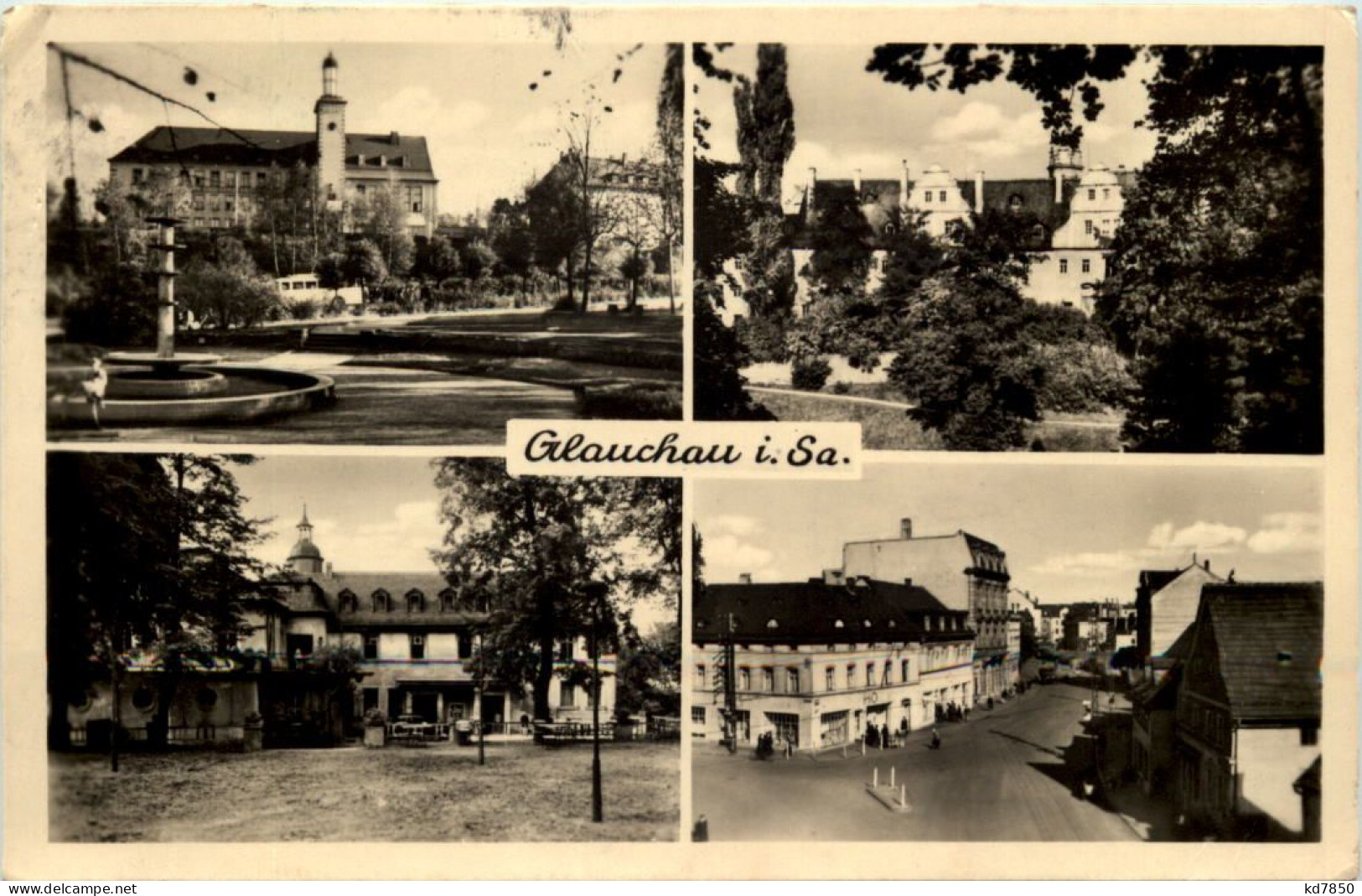 Glauchau In Sachsen - Glauchau