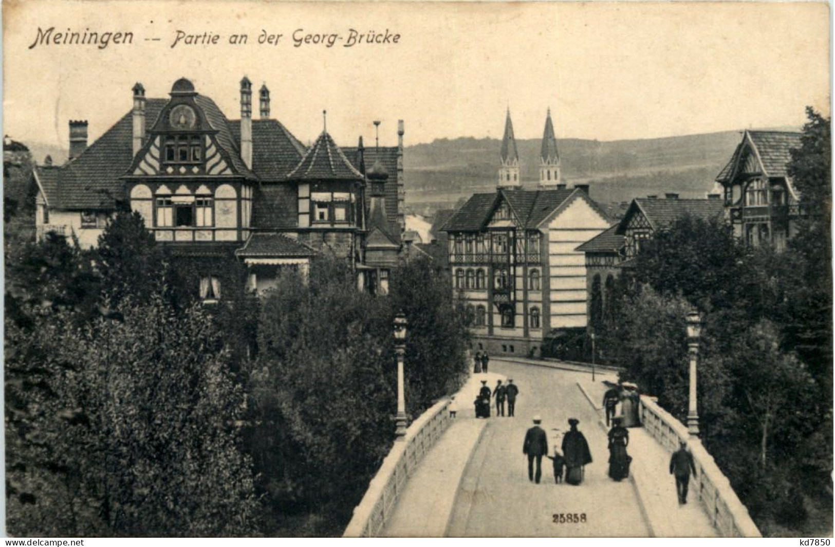 Meiningen - Partie An Der Georg Brücke - Meiningen