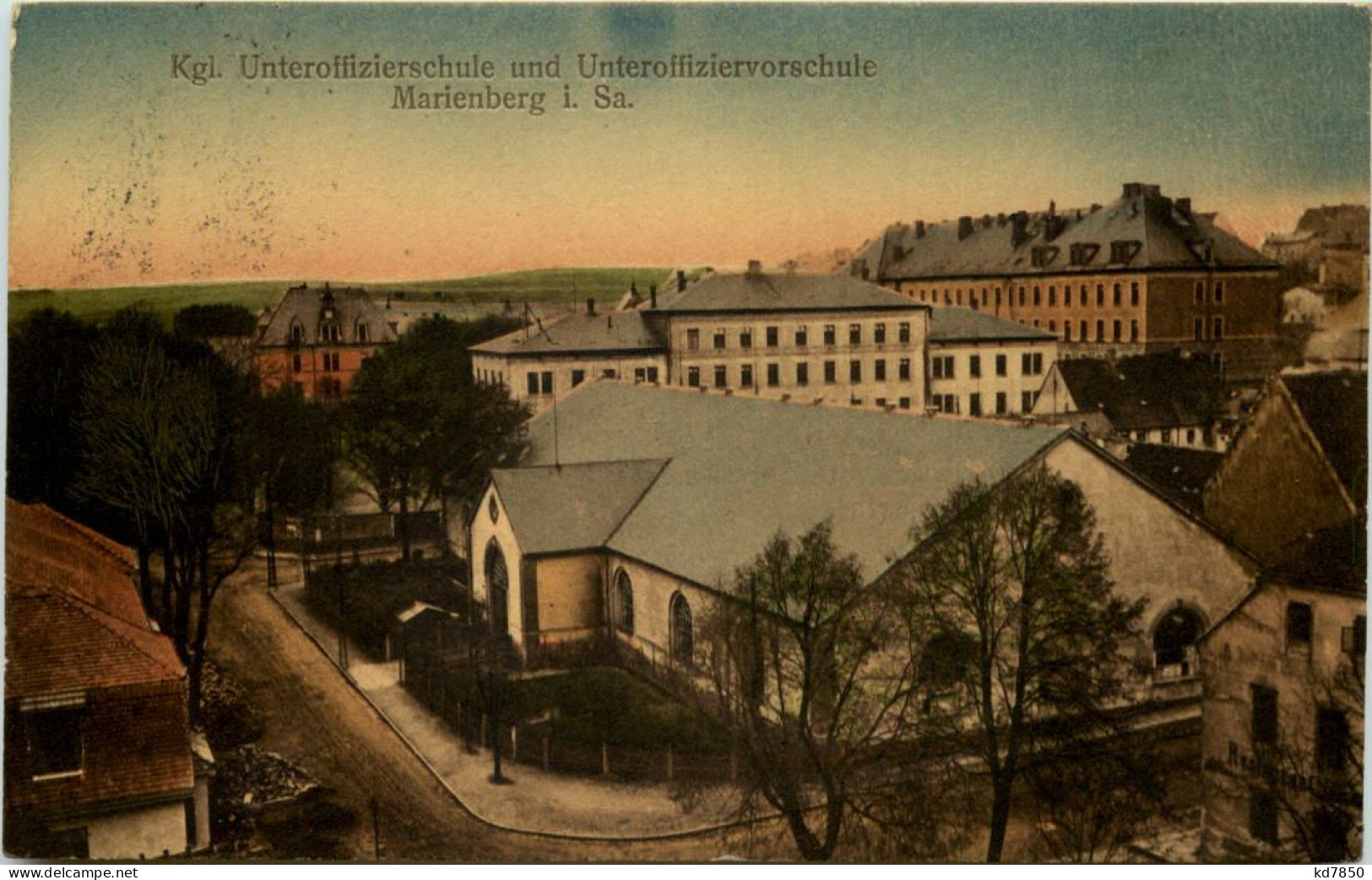 Marienberg In Sachsen - Kgl Unteroffizierschule - Marienberg