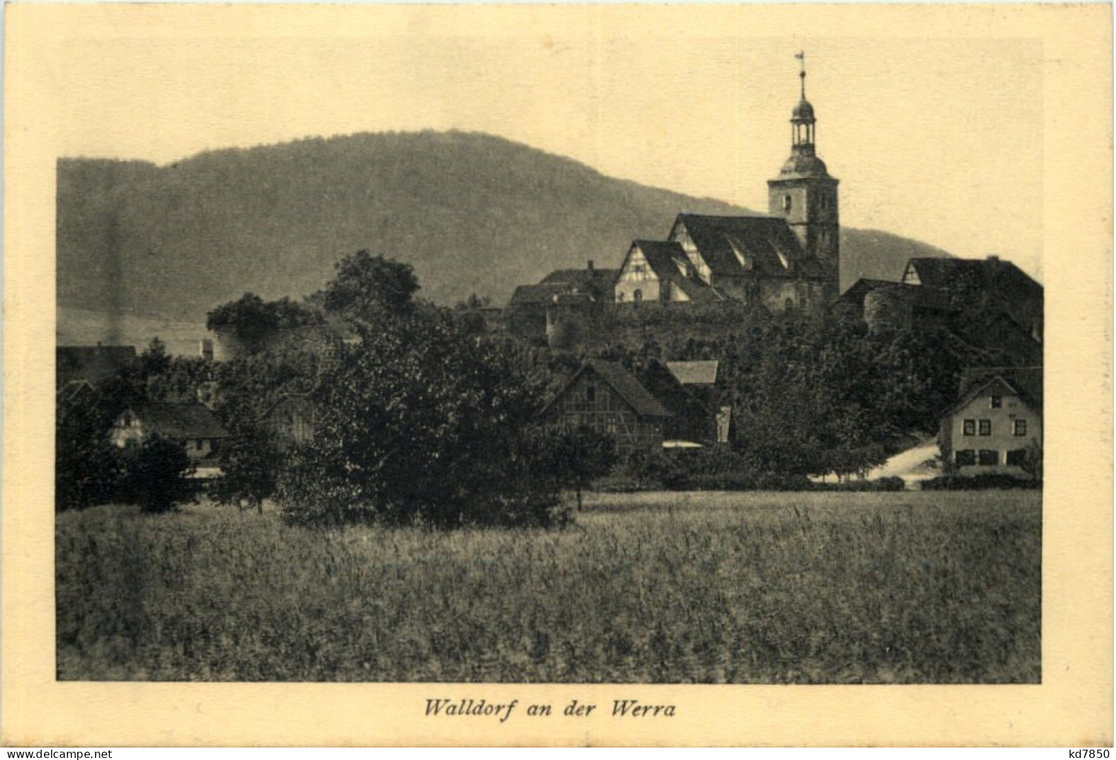Walldorf An Der Werra - Meiningen - Blumentag 1911 - Meiningen