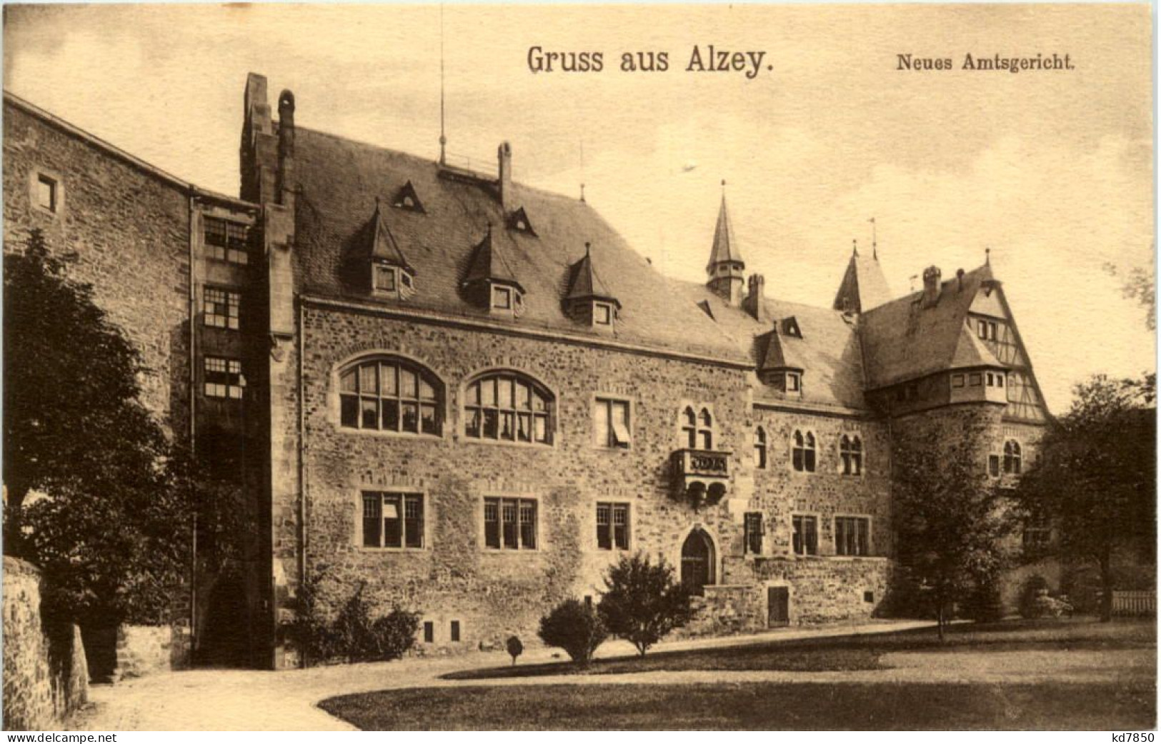 Gruss Aus Alzey - Neues Amtsgericht - Alzey