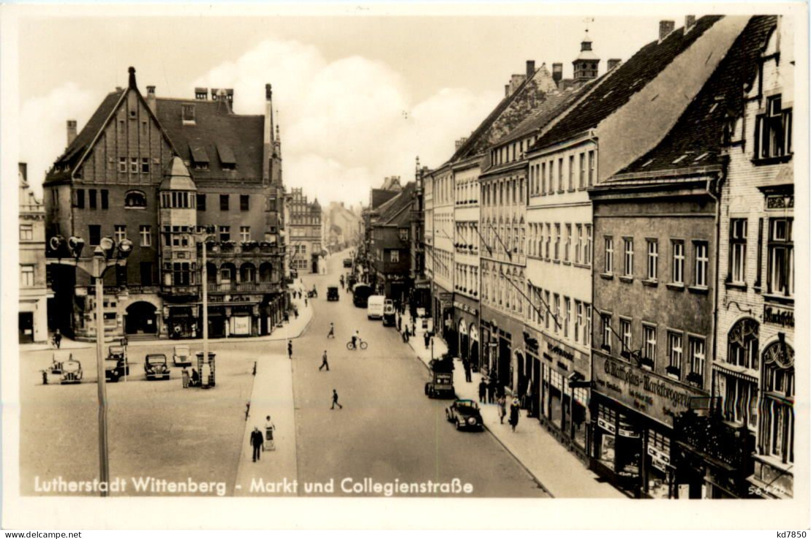 Wittenberg - Markt Und Collegienstrasse - Wittenberg