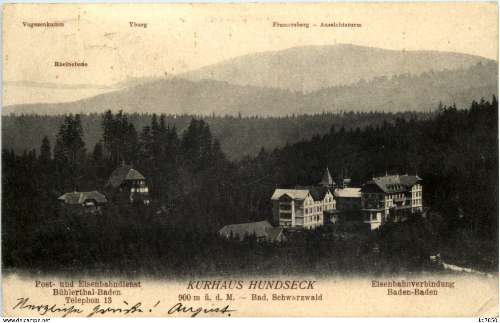 Kurhaus Hundseck - Schwarzwald - Buehl