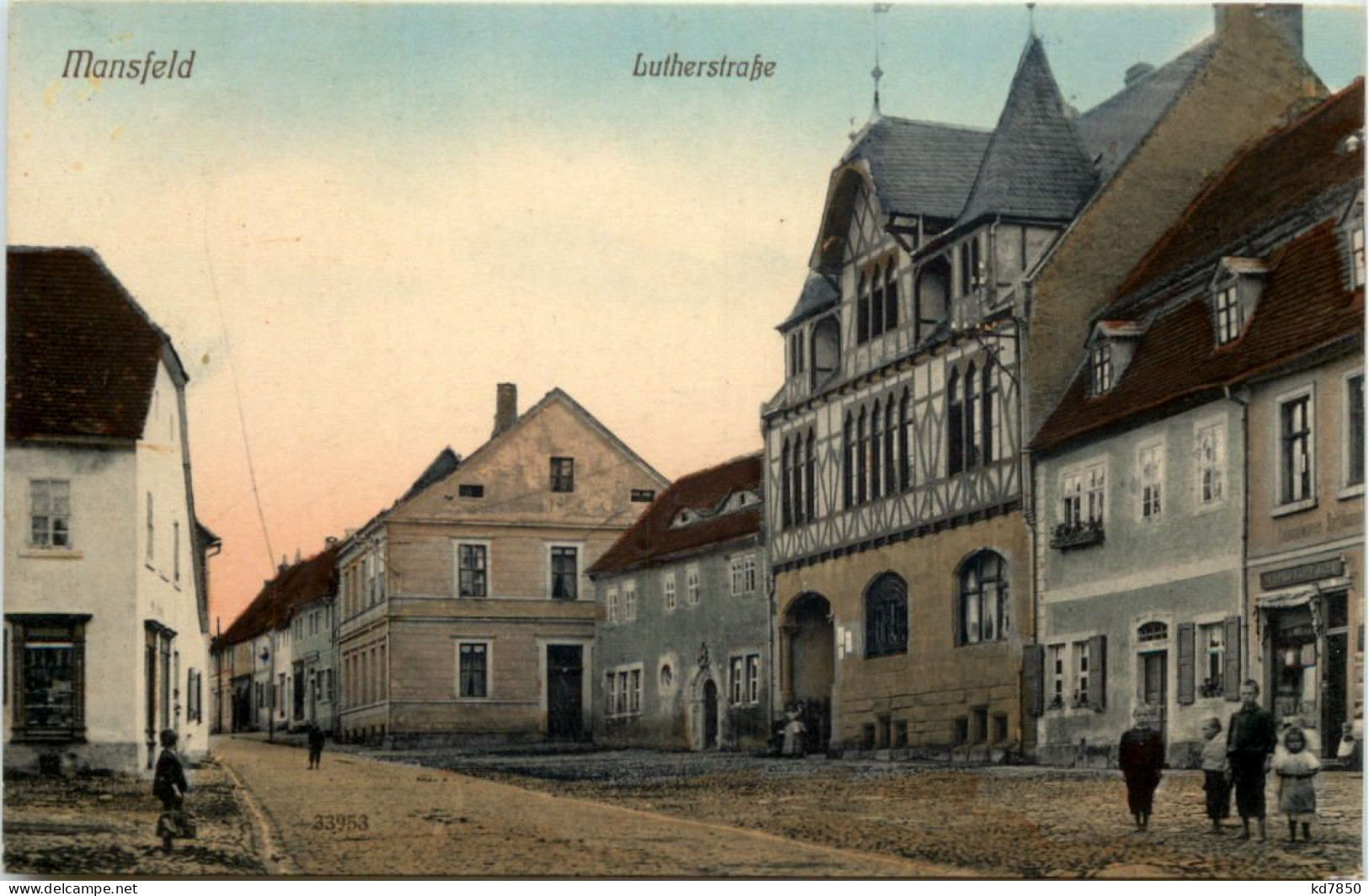 Mansfeld - Lutherstrasse - Mansfeld