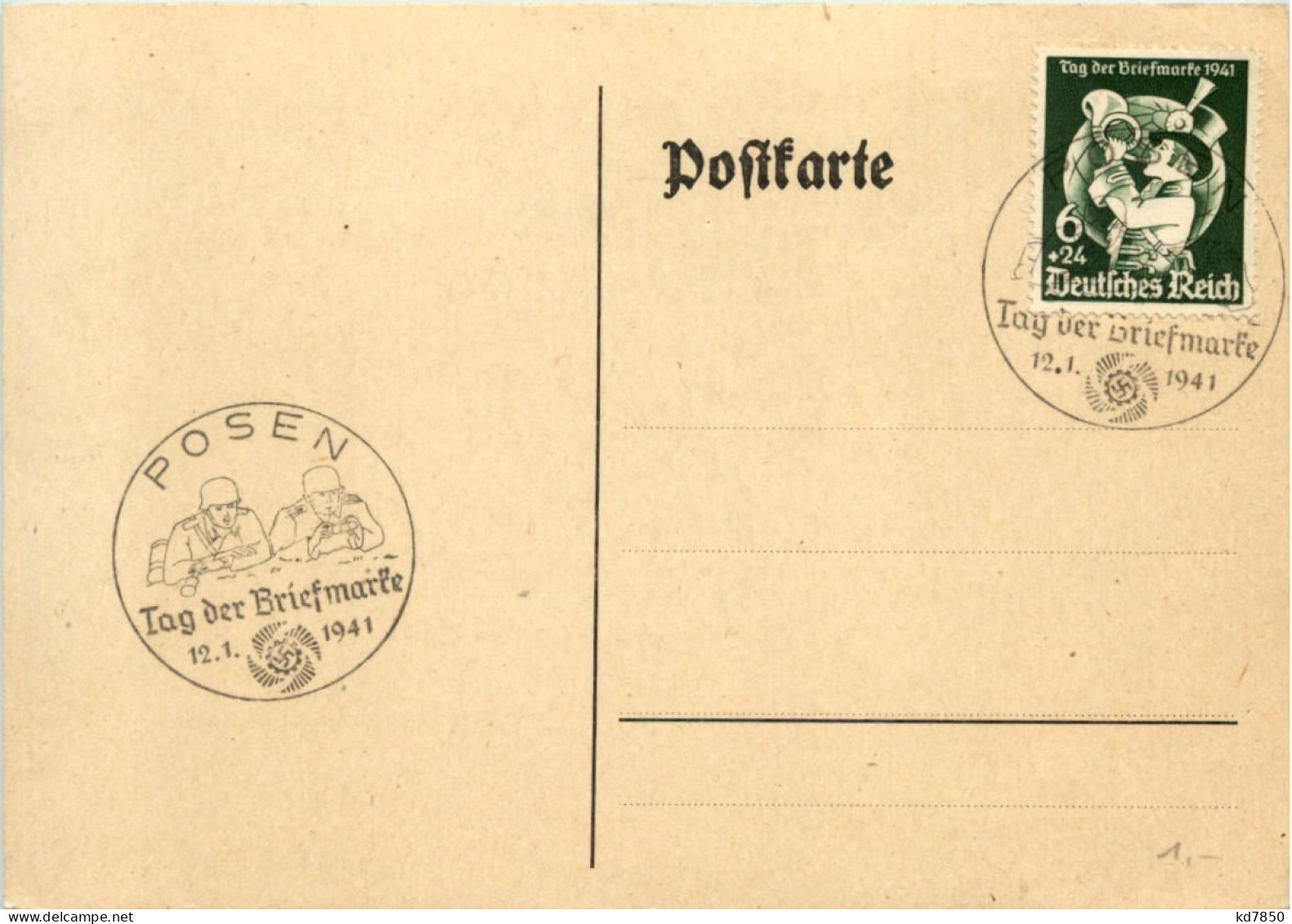 Posen - Tag Der Briefmarke - Posen