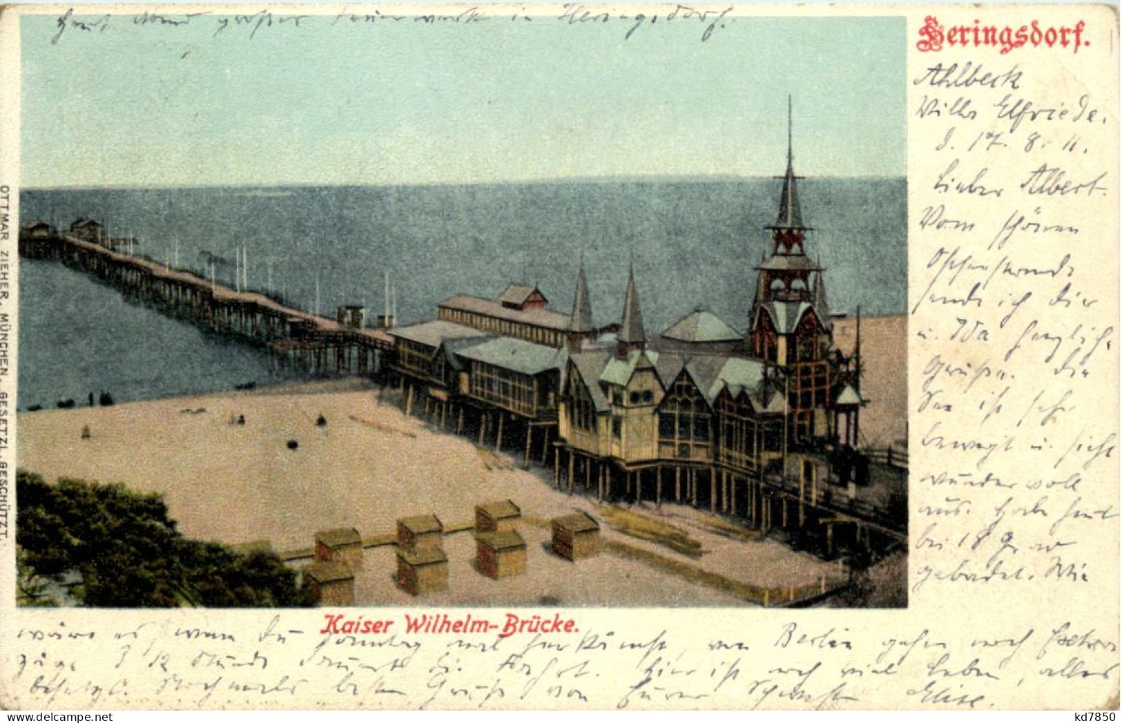 Heringsdorf - Kaiser-Wilhelm Brücke - Usedom