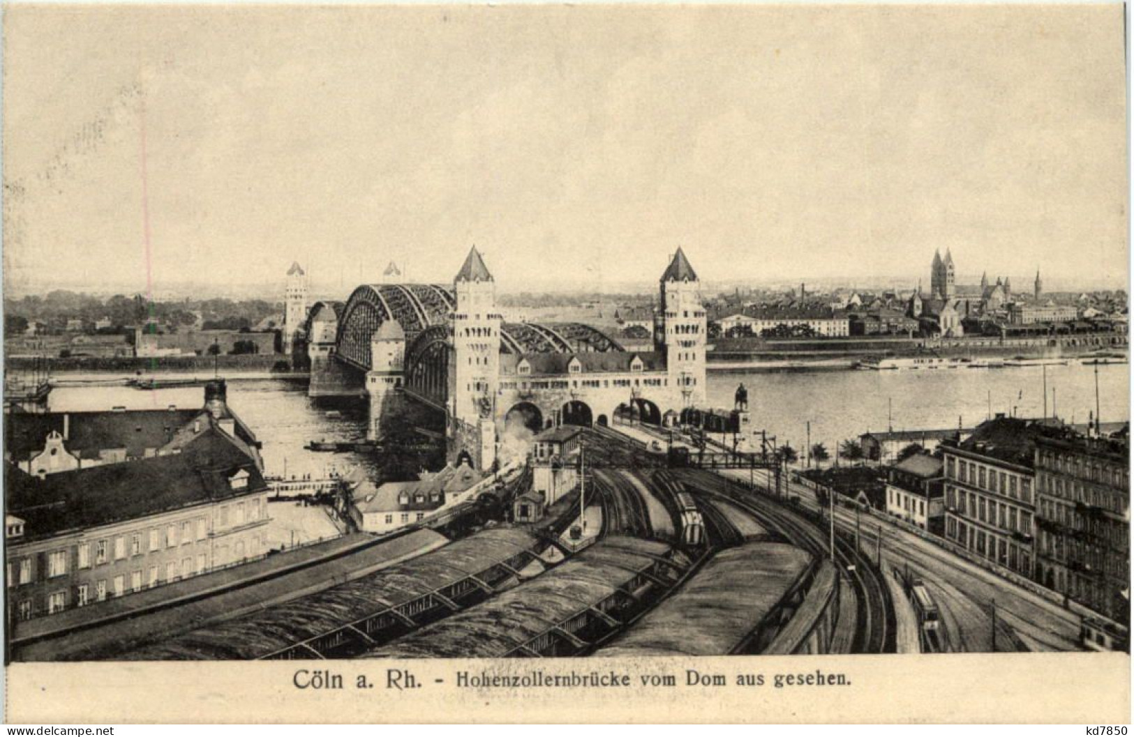 Köln - Hohenzollernbrücke - Koeln