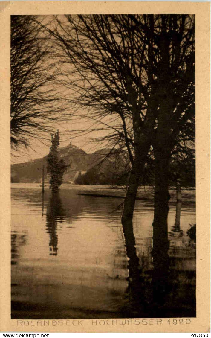 Remagen - Rolandseck - Überschwemmung 1920 - Remagen
