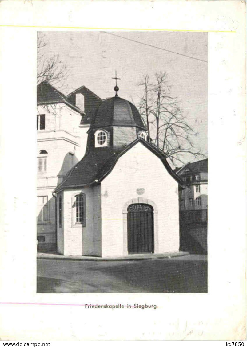 Friedenskapelle In Siegburg - Siegburg