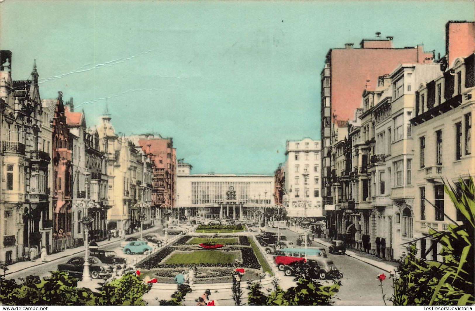 BELGIQUE - Ostende - Avenue Leopold And Kursaal - Colorisé - Carte Postale - Oostende