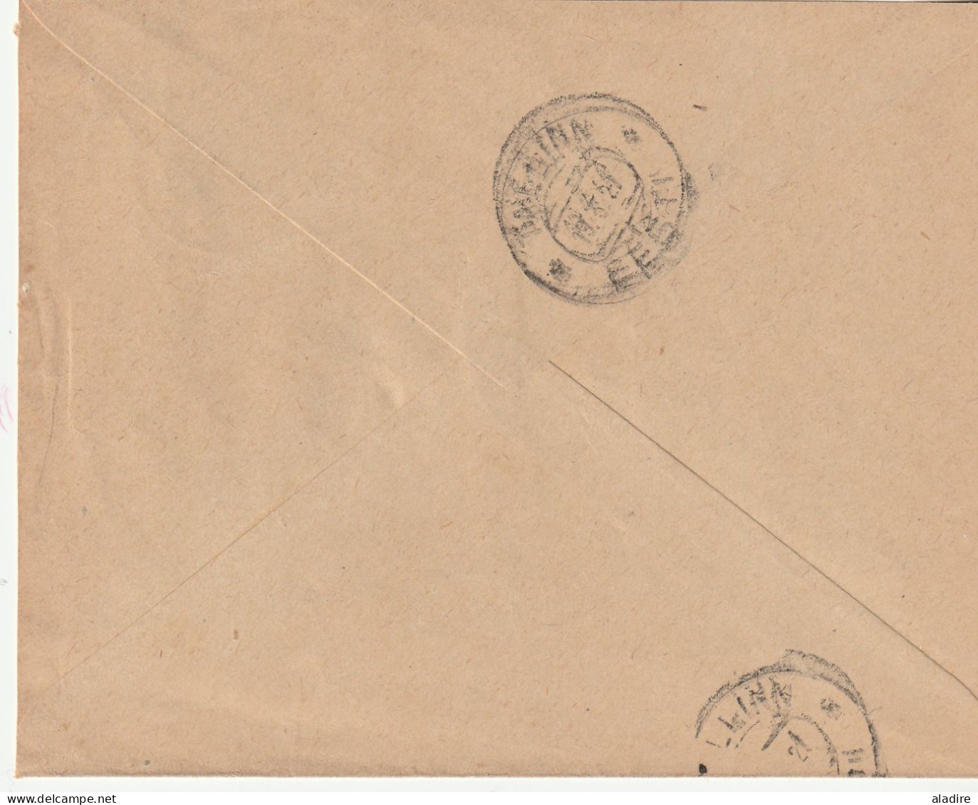 1881 / 1923 - ESTONIE - EESTI  - ESTONIA - lot de 6 enveloppes (dont 1 devant) - 12 scans