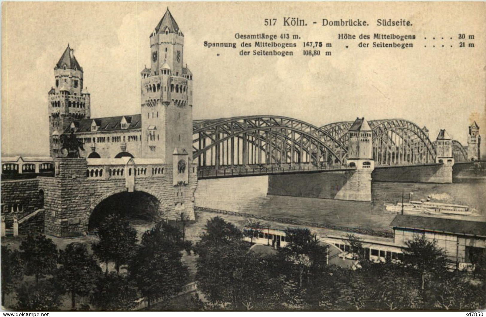 Köln - Dombrücke - Koeln