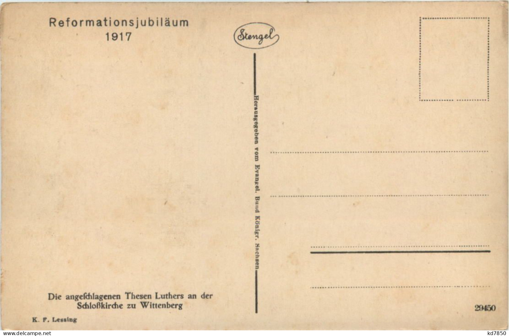 Wittenberg - Reformationstag 1917 - Wittenberg