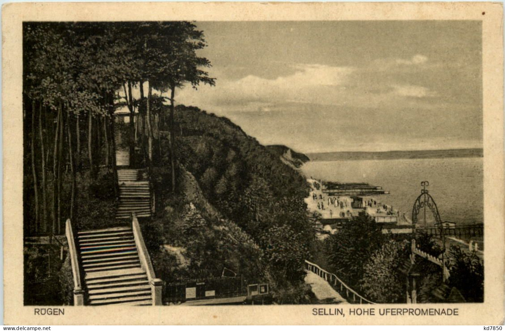 Ostseebad Sellin Auf Rügen - Hohe Uferpromenade - Sellin