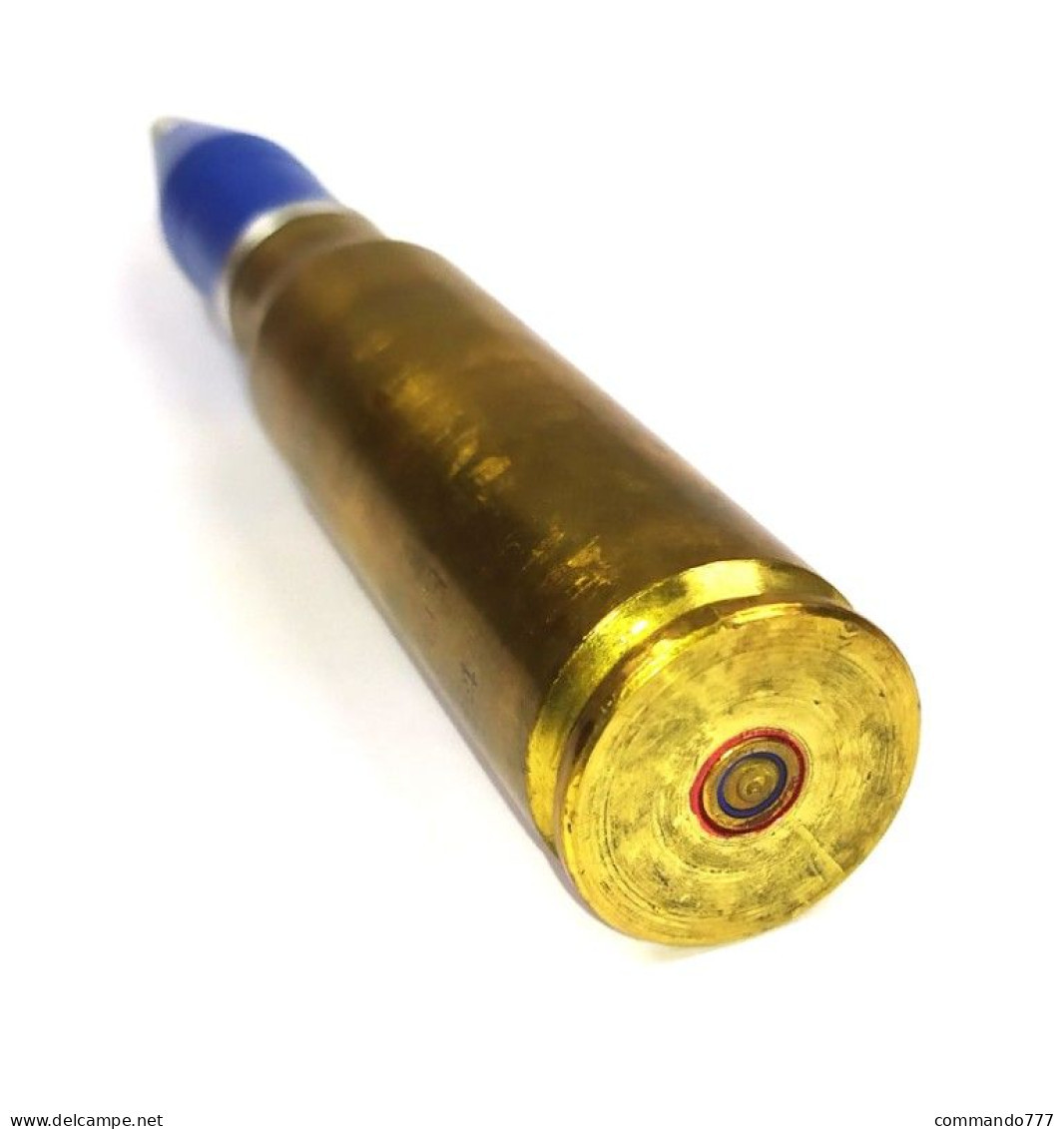 Neutralisé Cartouche Deactivated Ammo Ammunition Dekopatrone Deko Patrone Dekomunition 20x102 Mm Vulcan 20mm Balle Bleue - Decotatieve Wapens