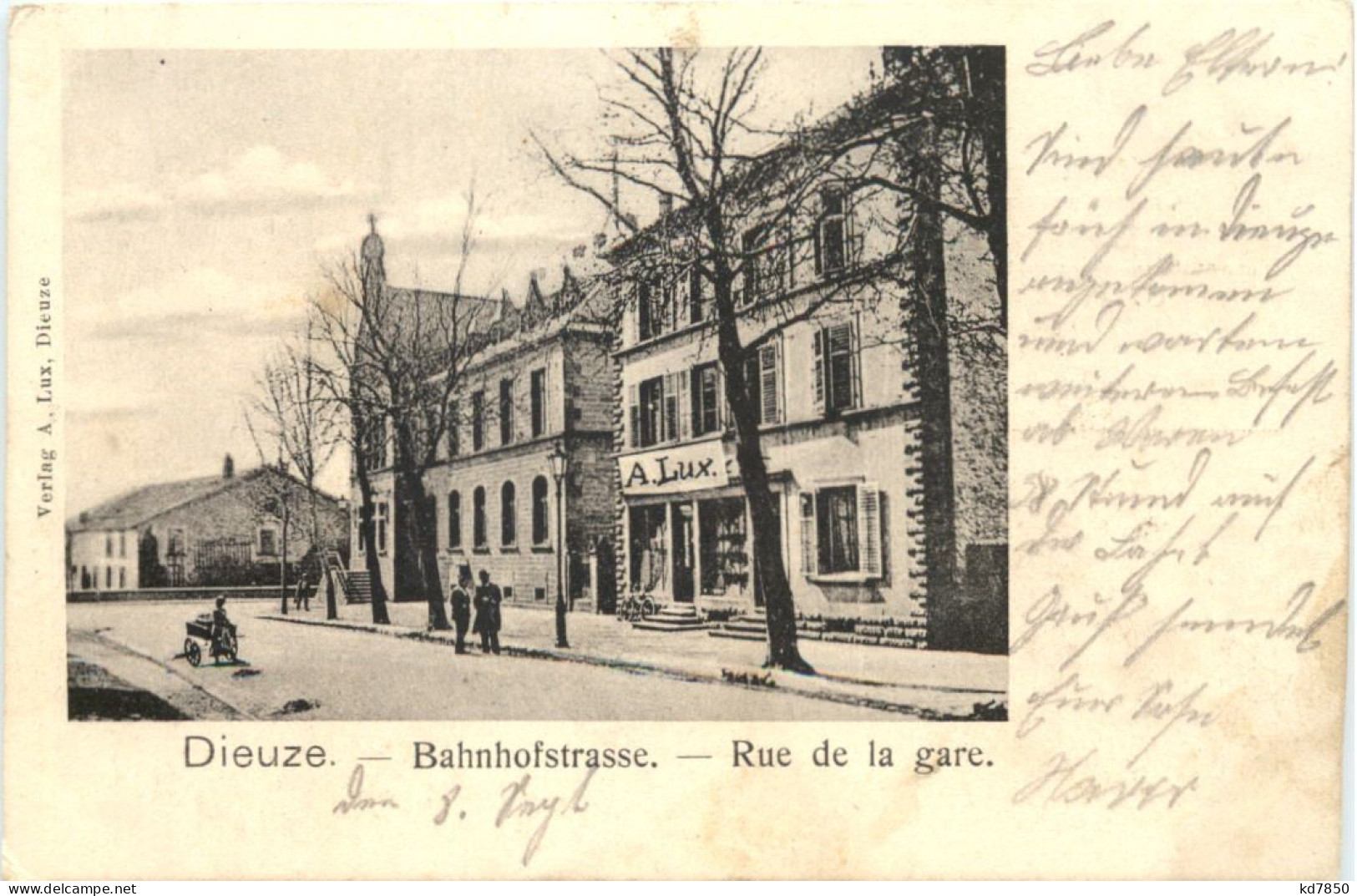 Dieuze - Bahnhofstrasse - Dieuze