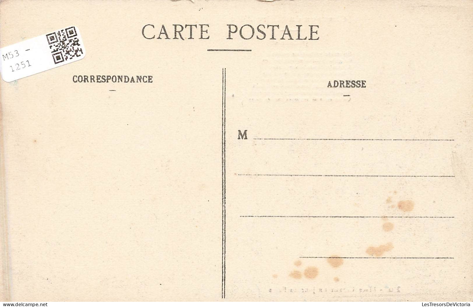 FRANCE - Chanson Du Maire D'Eu - Eu - Vue Sur La Place Un Jour De Foire - Animé - Vue Générale - Carte Postale Ancienne - Eu