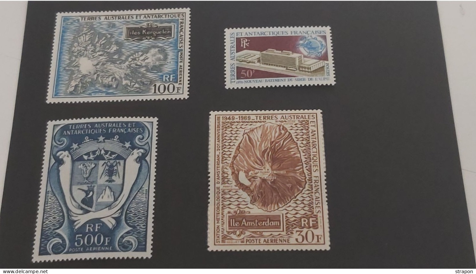 TAAF ANNÉE 1970 COMPLÈTE NEUFS SANS CHARNIÈRE 15% CÔTE - Airmail