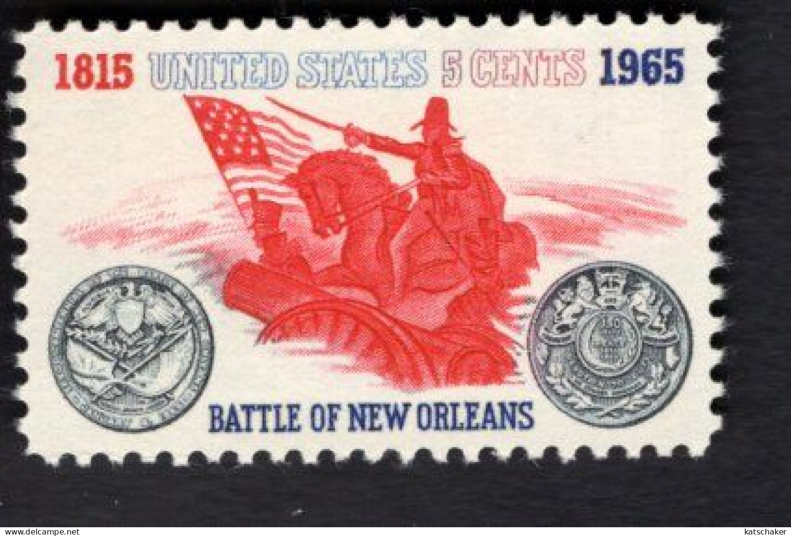 200604576 1965 SCOTT 1261  (XX) POSTFRIS MINT NEVER HINGED  (XX) -  BATTLE OF NEW ORLEANS - Unused Stamps