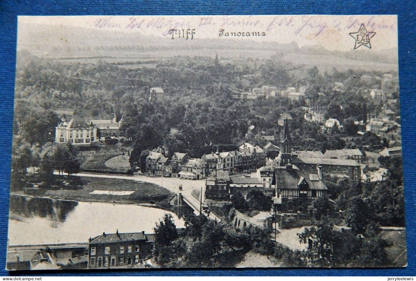 TILFF  -   Panorama   (Feldpost)  -  1915 - Esneux